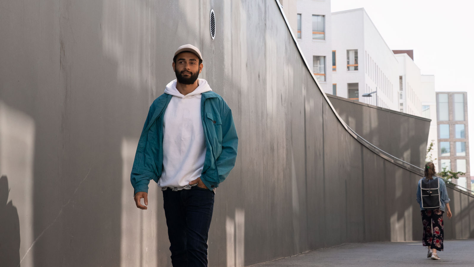 A lot of people crossing a road